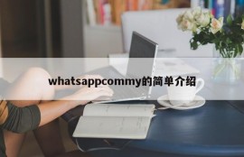 whatsappcommy的简单介绍