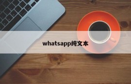 whatsapp纯文本