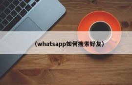 （whatsapp如何搜索好友）