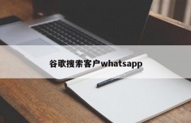 谷歌搜索客户whatsapp