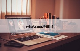 whatsapp吗那个