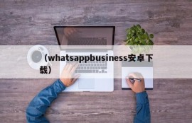 （whatsappbusiness安卓下载）