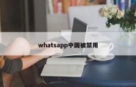 whatsapp中国被禁用